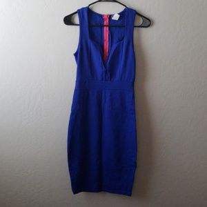 Windsor blue bodycon dress